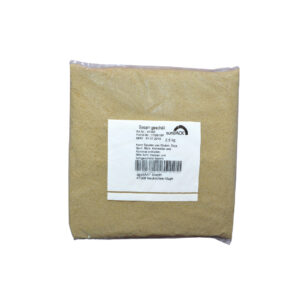 Packaging of Sunback brand hulled sesame seeds.